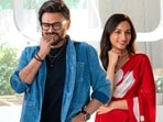 ఆదర్శ కుటుంబం ట్విట్టర్ రివ్యూ.. వెంకీ-త్రివిక్రమ్ మ్యాజిక్ వర్కౌట్ అయిందా?(x/haarikahassine)