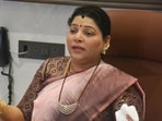 In her resignation letter, Meenakshi Shinde, Thane’s former mayor, wrote that she was pained by the allegations levelled at her (HT Photo)