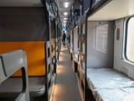 Interior view of the first Vande Bharat sleeper train. (File)