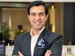 Khanna, the founder of Apex Acreages Pvt Ltd, a Gurugram-based real estate advisory and brokerage firm specialising in luxury residential properties. lives with his family who supports his efforts to contribute to the community. (HT Photo)