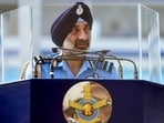 Outgoing IAF chief Air Chief Marshal AP Singh will receive a farewell guard of honour on October 31 at the parade ground inside the station, (FILE PHOTO)