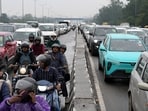 Delhi Traffic Police said the rules would apply to specific categories of vehicles as part of efforts to control pollution and improve air quality in the capital.(PTI)
