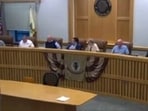 Mayor Daniel Rodrick and resident Dana Tormollan exchanged heated words at a Toms River council meeting after she challenged him over a letter attached to her tax documents.