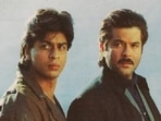 Shah Rukh Khan and Anil Kapoor worked together in the 1995 film Trimurti.