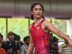 Wrestler Vinesh Phogat. Wrestler Vinesh Phogat.