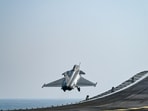 The ongoing trials, ahead of the induction of these fighters, mark the first steps towards operationalising the aircraft in the navy, they said on Friday.