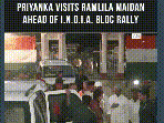 Delhi: Congress MP Priyanka Gandhi Inspects Preparations For INDIA Bloc's November 1 Rally #shorts
