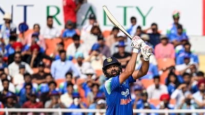 Rohit and MI would want to be sure he has the legs to sail through not just both the tournament. (Rahul Singh / ANI)