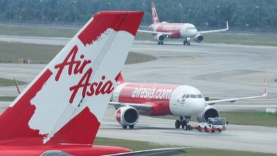 An AirAsia flight was delayed over a woman's refusal to move to her assigned seat. (REUTERS/Hasnoor Hussain)