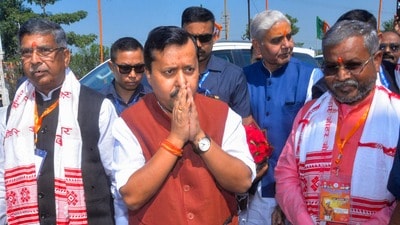 বিজেপির সর্বভারতীয় সভাপতি নিতিন নবীন (PTI)