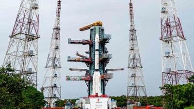 GSLV-F18/NVS-03 Mission is scheduled for launch on Friday night, from Satish Dhawan Space Centre in Sriharikota. (Isro/X via PTI Photo)