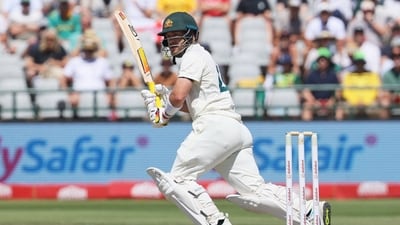 Josh Inglis replaced Steve Smith for the game. (AP Photo/Halden Krog)