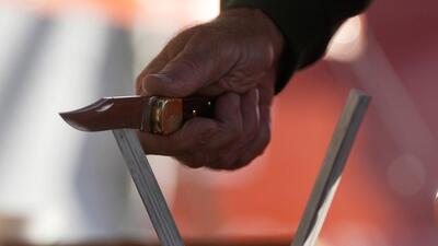 This is the sixth stabbing incident in the tricity this month, and the third fatal one. (AP Photo/Jeff Chiu)