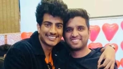 Palash Mucchal and Vidnyan Mane Palash Mucchal and Vidnyan Mane