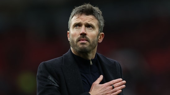 Manchester United manager Michael Carrick (AFP)