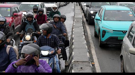 Lodhi Road recorded the highest rainfall at 63.4mm among Delhi’s five weather stations. (PTI/Representative)