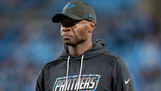 Carolina Panthers parted ways with defensive coordinator Ejiro Evero.