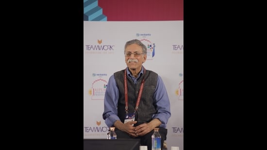 Translator GJV Prasad (Courtesy Jaipur Literature Festival)