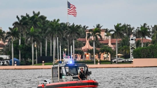 New air defence and counter-drone systems have been installed near Mar-a-Lago and Palm Beach airport. Secret Service officials cited a heightened threat environment but did not identify a specific threat. (AFP)