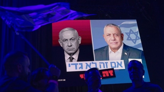 Netanyahu's Likud emerged as the largest party with 27 seats in the polls, while former military chief Gadi Eisenkot's Yashar secured 21.