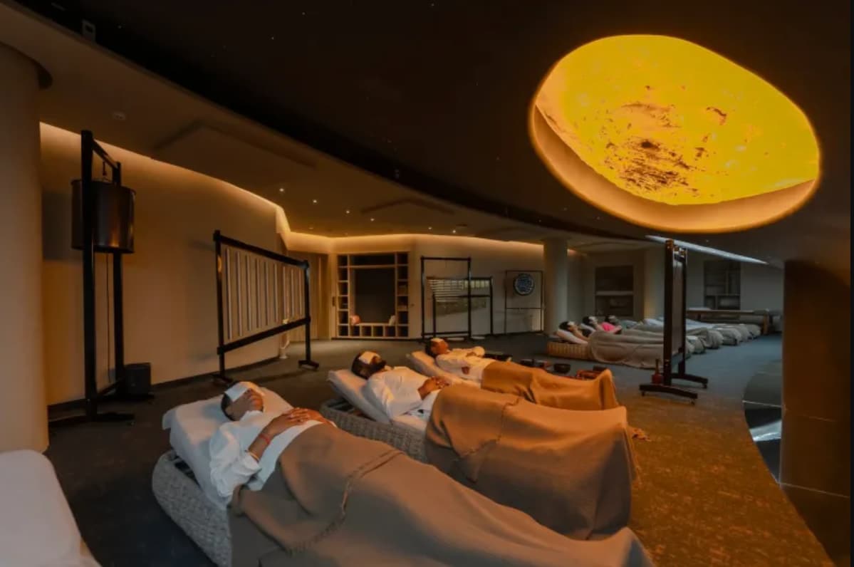 From restorative Ayurvedic therapies to immersive sound healing, the sanctuary offers a holistic range of wellness experiences.
