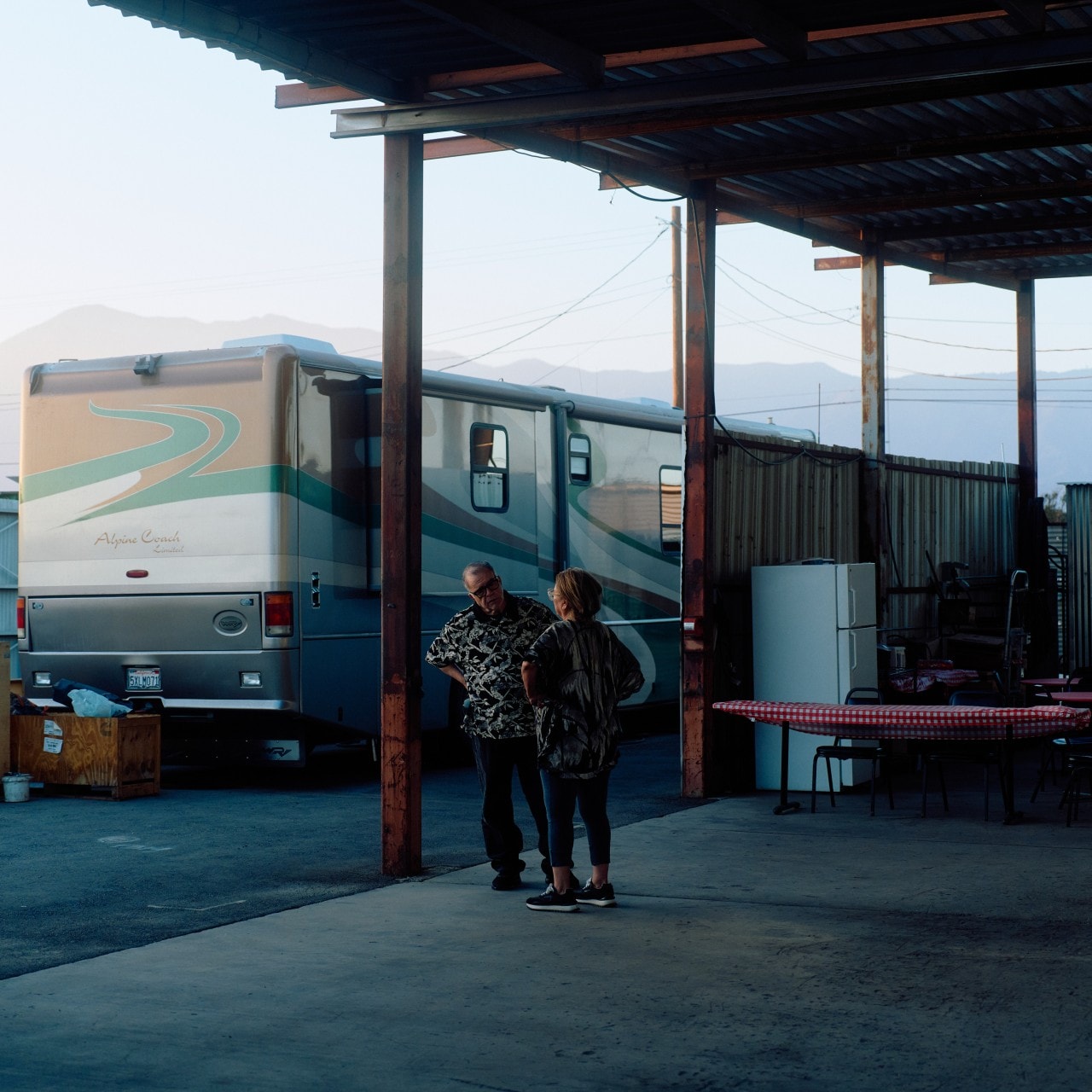 John Jauregui and Jackie Jauregui at a Triways lot. John Jauregui and Jackie Jauregui at a Triways lot.