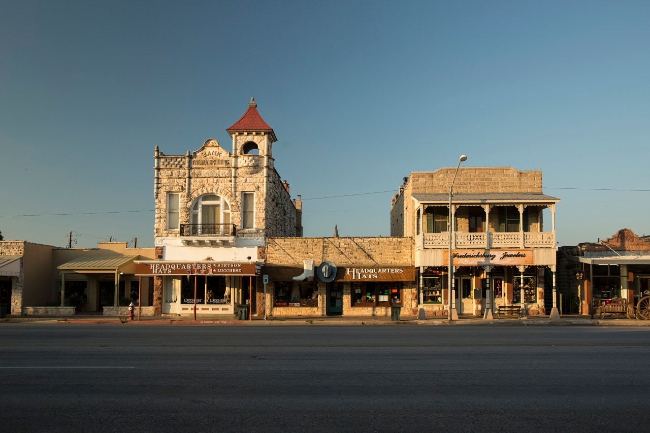 Fredericksburg’s Main Street.