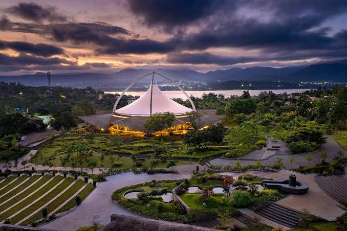 Set across 51 acres near Khadakwasla, Swastik Wellness Sanctuary blends distinctive architecture, nature and personalised wellness programmes.