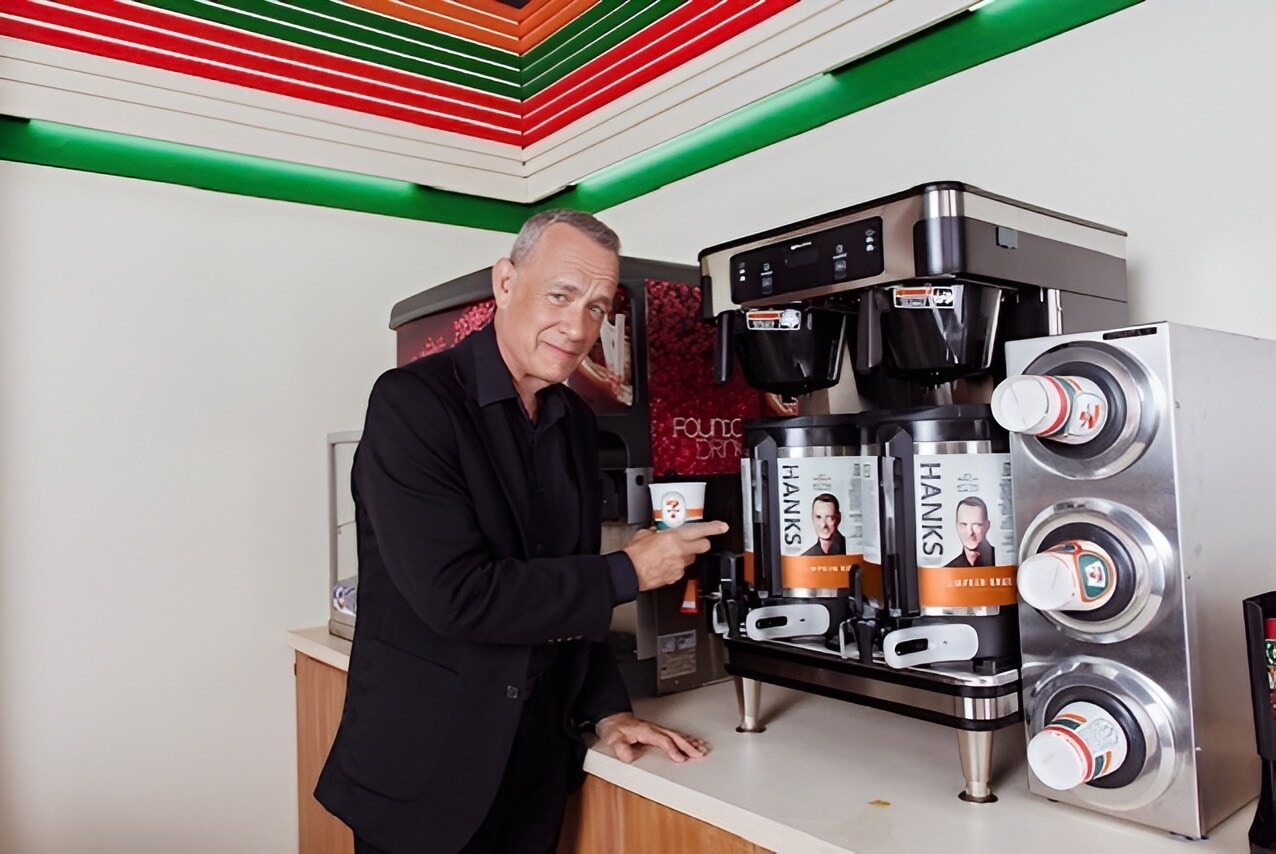 The Tom Hanks-backed company’s coffee sales support groups focused on mental health, employment, education, and veteran services. (@hanks/Instagram)