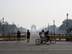 Gram It: Early risers were spotted jogging and cycling at the India Gate, along the Kartavya Path towards India Gate, on Saturday morning. This was witnessed after Delhi's air improved by a whopping 78.5% in just 24 hours, with the city's Air Quality Index (AQI) falling from 363 on Thursday morning to 78 on Friday morning. The IMD has issued a forecast of mainly clear skies for today.
