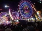 From civic permissions and mechanical inspections to crowd management and fire precautions, several agencies have a role to play in organizing a mela.(Photo: Sakib Ali/ HT(for representational purpose only))