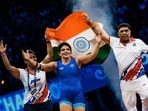 Manisha Bhanwala after winning gold