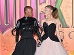 Cynthia Erivo and Ariana Grande attend the premiere of Wicked: For Good at Lincoln Center in November 2025.(AP)