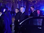 Polish President Karol Nawrocki, who had been flying to Senegal for a state visit and turned the plane around to return to Warsaw, and arrived at Poland's Constitutional Tribunal after the tribunal said on its website that the tribunal's president, Bogdan Swieczkowski, who was a deputy justice minister under the Law and Justice (PiS) government, had been suspended.(REUTERS)