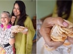 Sameera Reddy shared her recipe for Chiroti, a crisp, layered South Indian sweet. 