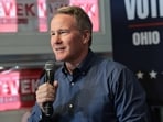 Republican Senator from Ohio Jon Husted's physique has become a talking point for President Donald Trump.