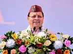 Uttarakhand Chief Minister Pushkar Singh Dhami. The state has secured second rank among special category states in the national renewable energy assessment.