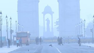 The air quality remained in the satisfactory category, although the increase indicated a deterioration from the previous day's unusually clean conditions. (HT Photo) The air quality remained in the satisfactory category, although the increase indicated a deterioration from the previous day's unusually clean conditions. (HT Photo)