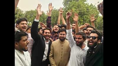 Election mood is palpable on Aligarh Muslim University campus these days. (Sourced) Election mood is palpable on Aligarh Muslim University campus these days. (Sourced)