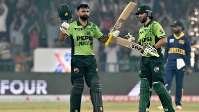 Fakhar Zaman century propels Pakistan to 3-wicket win against Sri Lanka in tri-series final. (AFP) Fakhar Zaman century propels Pakistan to 3-wicket win against Sri Lanka in tri-series final. (AFP)