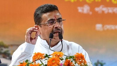 মুখ্যমন্ত্রী শুভেন্দু অধিকারী (PTI)
