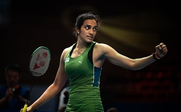 PV Sindhu reached her second consecutive final on the BWF World Tour season, advancing to the title clash at the HYLO Open (BWF / Badminton Photo) PV Sindhu reached her second consecutive final on the BWF World Tour season, advancing to the title clash at the HYLO Open (BWF / Badminton Photo)