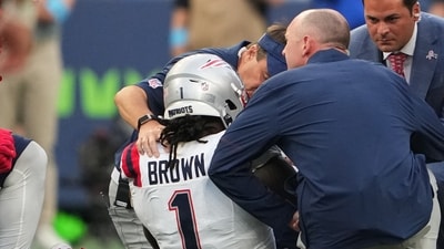 A.J. Brown previously missed four games because of his high ankle sprain. (AP Photo)