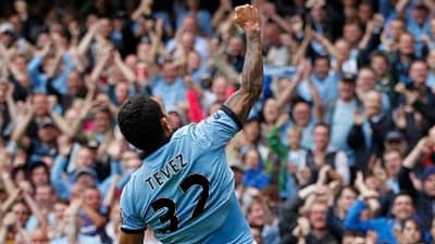 Carlos Tevez for Manchester City. (@thecityshack X)