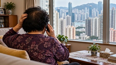 A Hong Kong woman was duped of ₹3 crore after a caller claimed her bank account was involved in money laundering. (Representational image generated using AI) A Hong Kong woman was duped of ₹3 crore after a caller claimed her bank account was involved in money laundering. (Representational image generated using AI)