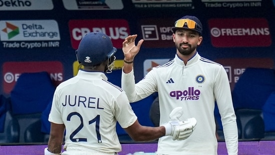 Dhruv Jurel and Devdutt Padikkal. (PTI)