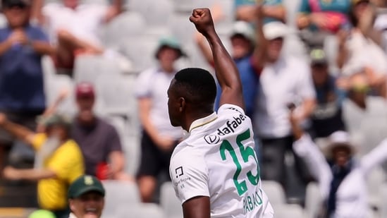 Kagiso Rabada has become the fastest to reach 350 Test wickets.