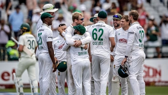 South Africa defeated Australia to clinch the series 2-1 (AFP)